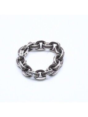 Chrome Hearts Paper Chain Ring 925 Sterling Silver